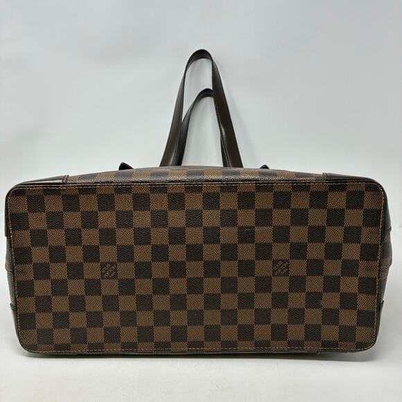 Louis Vuitton Hampstead MM tote bag in Damier Ebene canvas - Picture 6 of 16